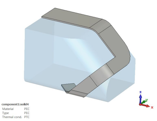 cst软件如何将平面结构弯曲贴到另一个结构上