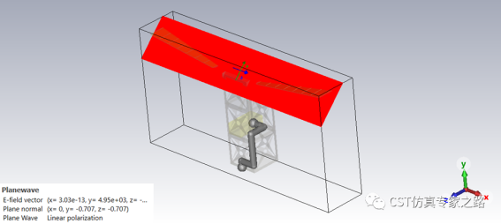 小型卫星hirp仿真 --- 平面波场路结合，emc-辐射敏感，线缆