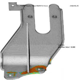 基于abaqus的离合器液压工作缸支架断裂分析及优化