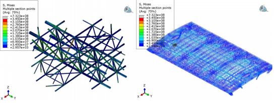 基于catia和abaqus的钢结构节点设计与分析