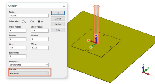 圆极化平板天线仿真02【cst软件仿真实例】