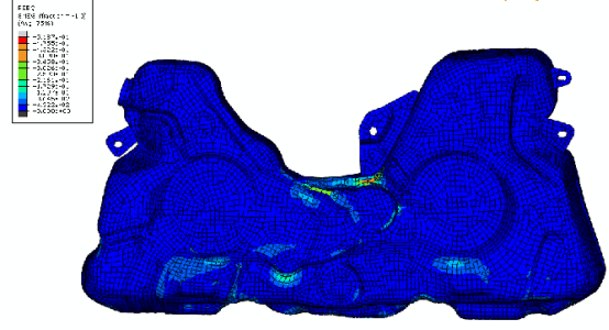 基于abaqus的燃油箱跌落模拟