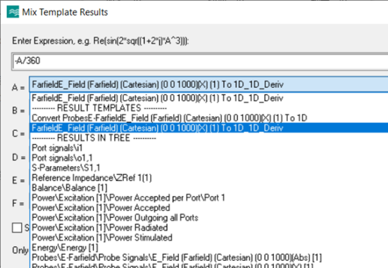 cst软件如何用天线远场计算group delay延时