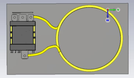 基于cst的高压igbt模块建模和仿真