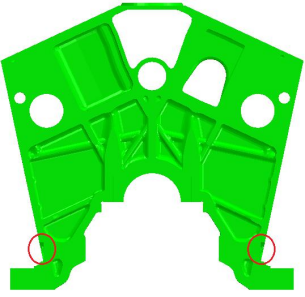 图1 机架三维模型