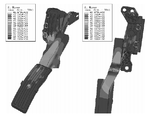 借助abaqus对汽车电子油门踏板在 fem 辅助下的开发研究