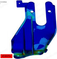 基于 abaqus 的离合器液压工作缸支架断裂分析及优化