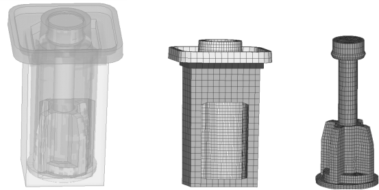 应用 abaqus/standard及explicit模拟塑料容器材料失效过程