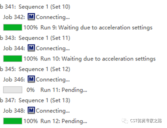 如何使用cst软件的分布式计算进行参数扫描