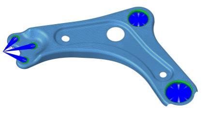 基于 abaqus 的控制臂屈曲工况下轻量化研究