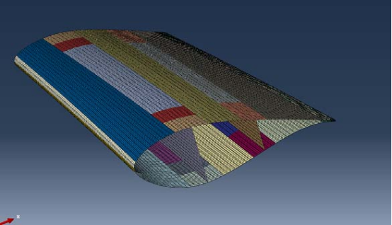 abaqus/cae 中的铺层 6