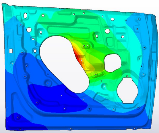基于abaqus的车门晃动分析