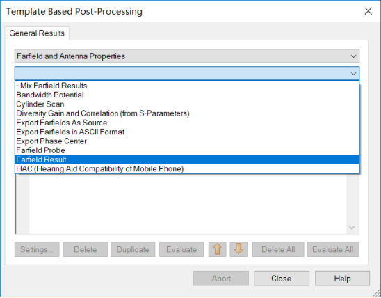 cst软件如何仿真total scan方向图的