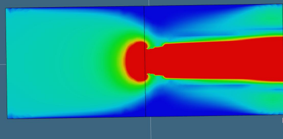 y0 截面速度云图