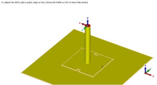 圆极化平板天线仿真02【cst软件仿真实例】