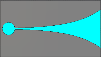 cst案例：加载 y 型缝隙的宽带 vivaldi 天线设计