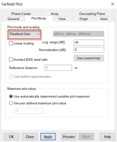 cst软件如何分析天线的远场极化方向图