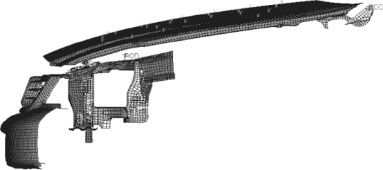 abaqus在汽车引擎盖开关的耐久性试验中的应用