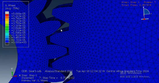 abaqus接触面分析