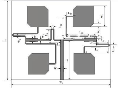 cst软件基于液态金属开关的方向图可重构天线