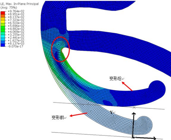 abaqus在车门玻璃密封条非线性有限元分析中的应用