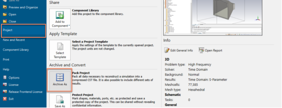 如何打包cst仿真结果【实用教程】