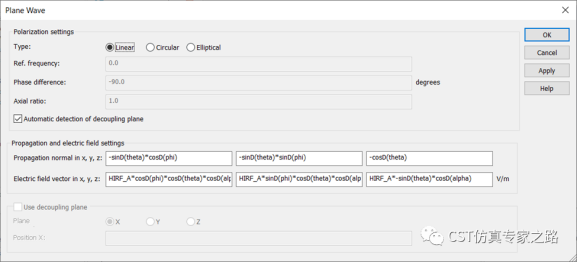 小型卫星hirp仿真 --- 平面波场路结合，emc-辐射敏感，线缆