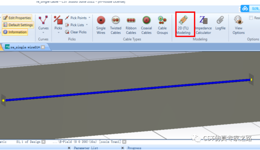 cst如何利用cable工作室拿到和3d建模相同的辐射结果？