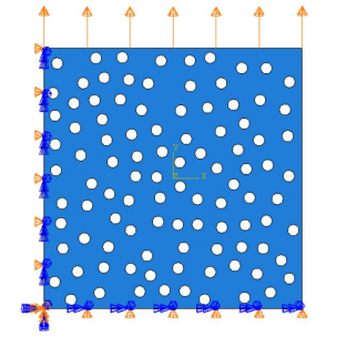 基于 abaqus 二次开发相场法的纳米银断裂力学行为受孔