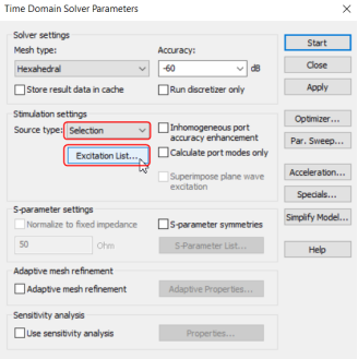 cst多端口馈电时，如何设置各端口的幅度及相位
