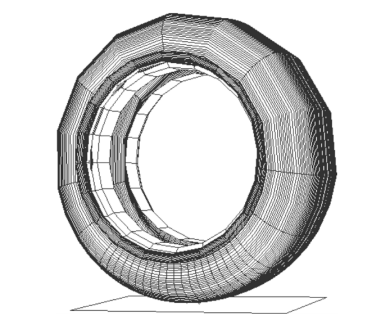 abaqus对205 55r16 型轮胎结构力学有限元分析