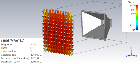 cst软件如何理解远场的坐标、分量和极化