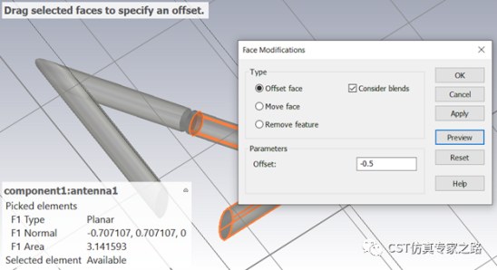 cst软件三角偶极子天线（上）mimo、ecc和dg