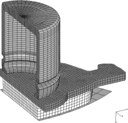 abaqus对汽车制动器系统压力容积模拟计算