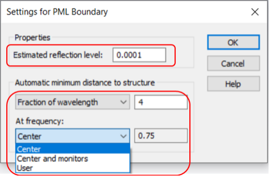 cst中的边界条件open和open(add space)有什么区别，如何设置pml