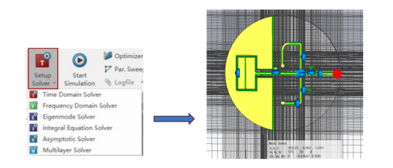基于 cst 的方向图可重构天线仿真分析