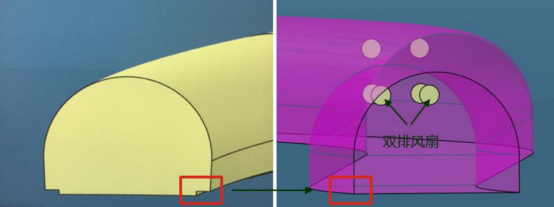 单主洞单支洞隧道模型